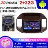 Android Head Unit For Mitsubishi PAJERO 3 (1999-2006) Carplay Auto Car Radio Multimedia Video Player Navigation GPS 4G WIFI QLED