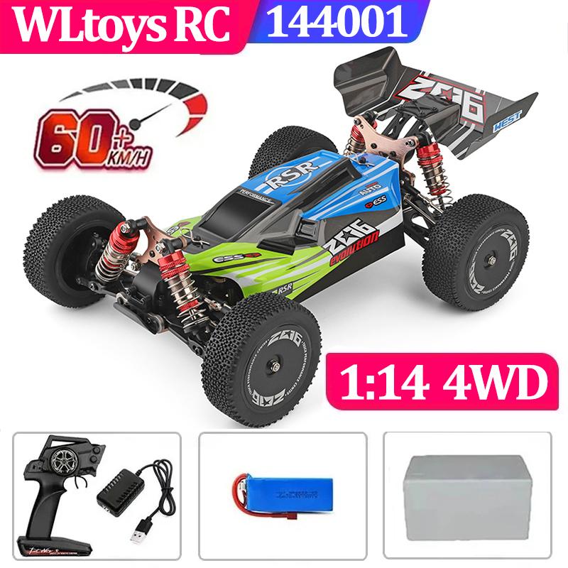 75 КМ/Ч WLtoys 124016 124017 60 КМ/Ч 144001 Электрический 4WD Пульт Дистанционного Управления Высокоскоростной Квадроцикл Дрифт RC Машины для Взрослых Игрушки