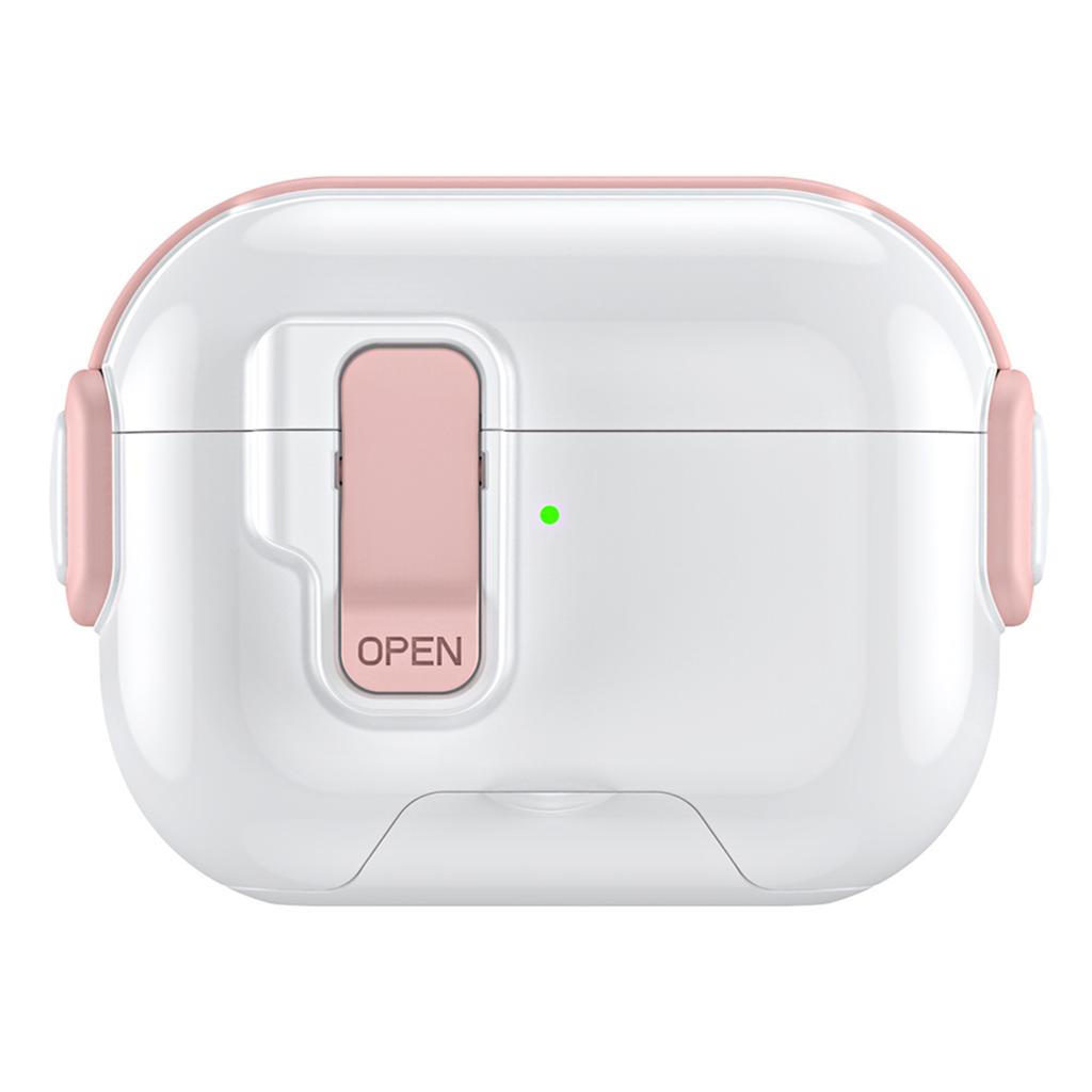 Чехол для Apple AirPods Pro с функцией подставки для телефона, защитный чехол из ТПУ и ПК для TWS-наушников