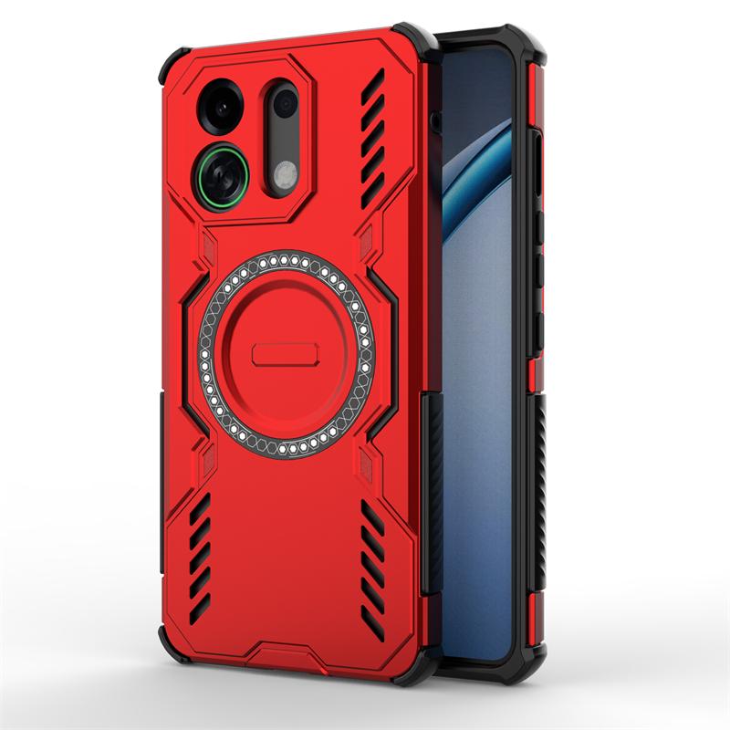 Для чехла Oppo K13 Turbo Для Oppo K13 Turbo Pro Противоударная Магнитная Адсорбция Беспроводная Зарядка Задняя Крышка Для Чехла Oppo K13 Turbo