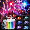 100240V 24W RGBW LEDs 7 Channel Dmx 512 Voiceactivated Voicecontrol Automatic Control LED