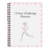 75 Day Challenge Planner Twin Wire Binding Daily Planner 21x14cm Fitness Workout Diet Reading Tracking Journal Notebook