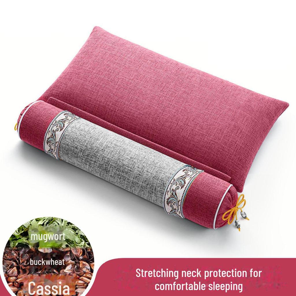 Многофункциональная подушка-грелка для шеи с травяным наполнителем
