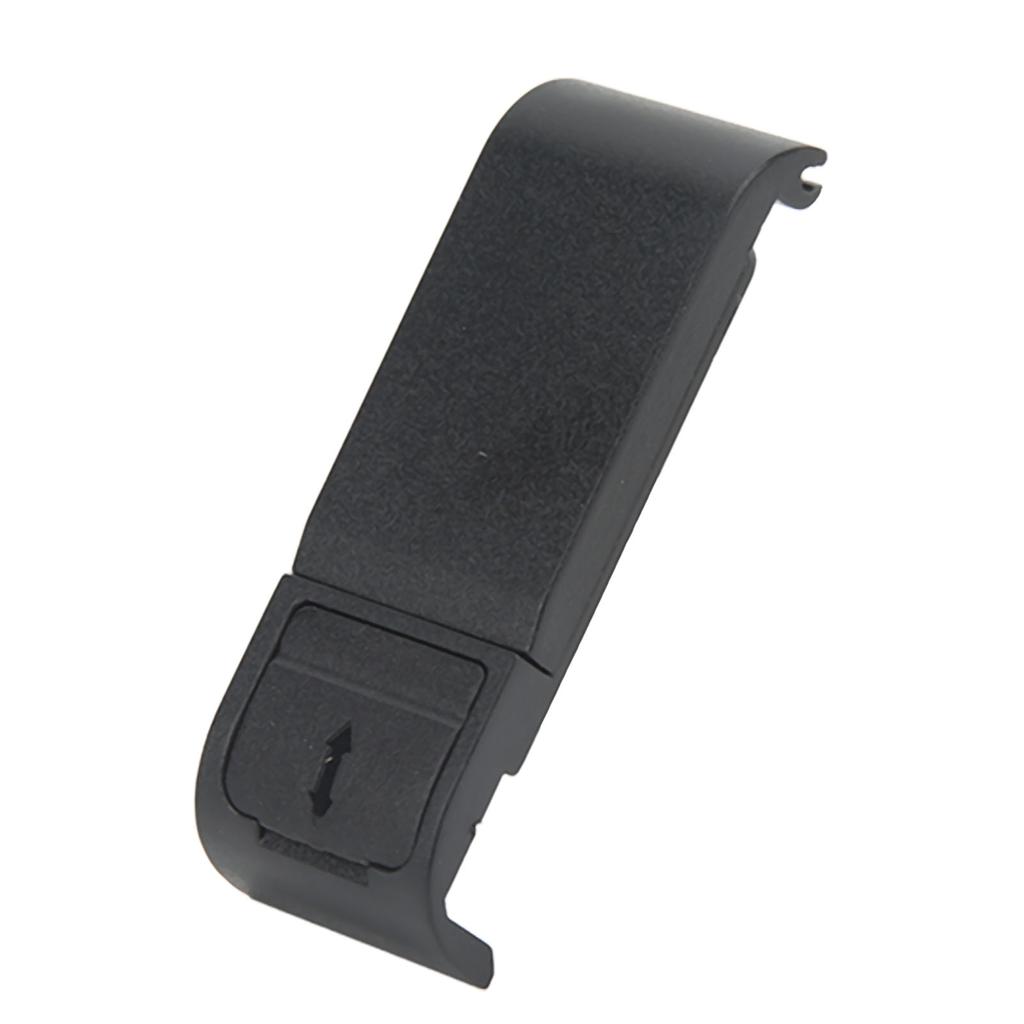 Battery Compartment Side Cover Plastic Battery Compartment Side Cover Action Camera Replacement Side Door for HERO 10 9 Black