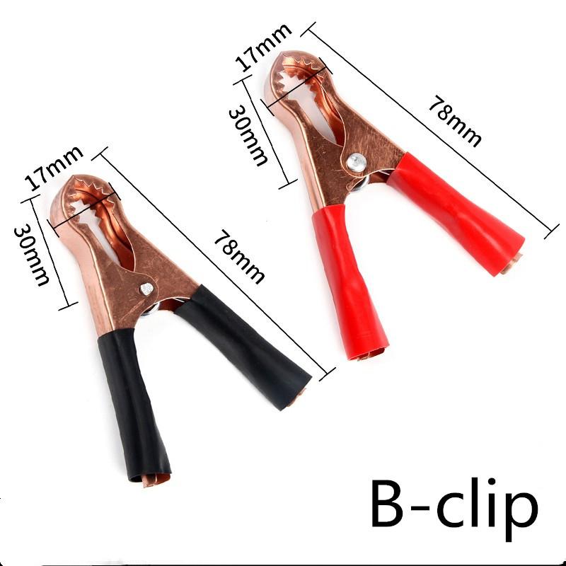 Электрические зажимы типа "крокодил" Зажимы для автомобильного аккумулятора Для автомобильного измерительного щупа Разъем-зажим "крокодил" Электрические инструменты для DIY