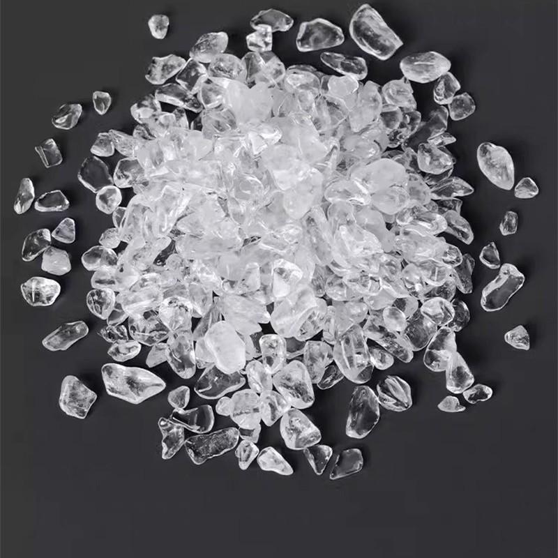 White Crystal Purification Bowl: Demagnetization Stone, Amulet Salt Container, Gem Glass.