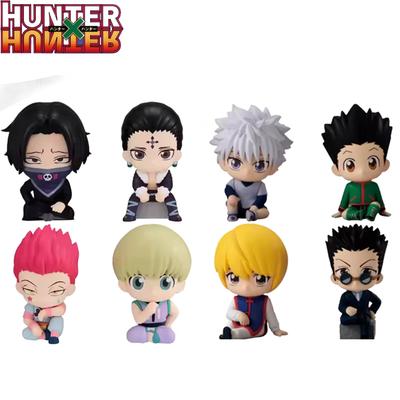 Официальный набор из 8 фигурок в версии Q HUNTER X HUNTER ПВХ экшн-фигурка Аниме Рождественский подарок Коллекционная фигурка