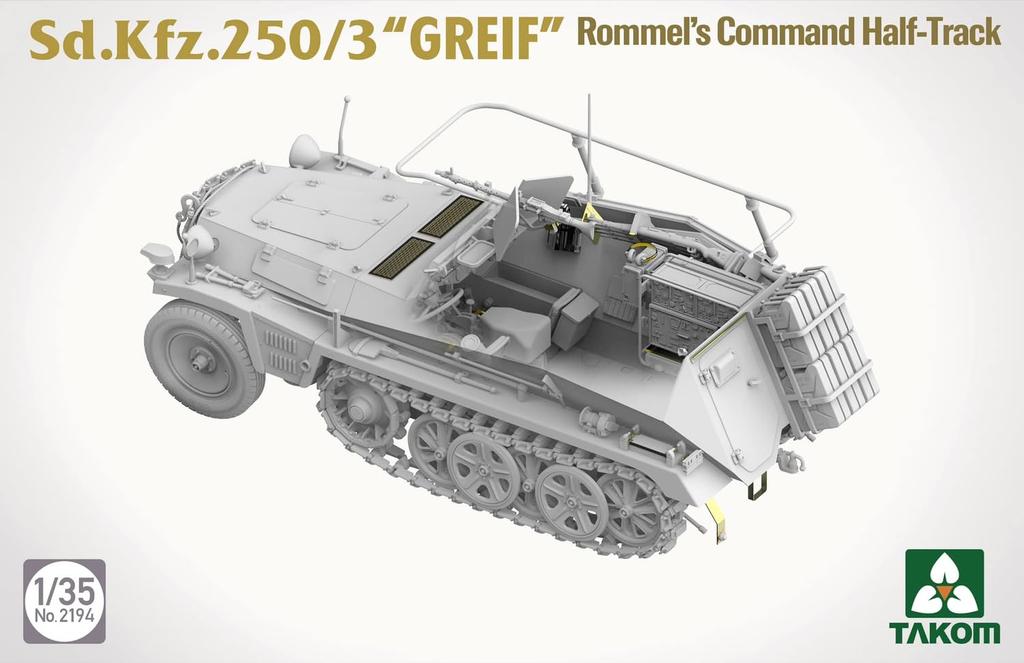 TAKOM Германия Greif Пластиковая модель TKO2194 1/35 Sd.Kfz.250/3