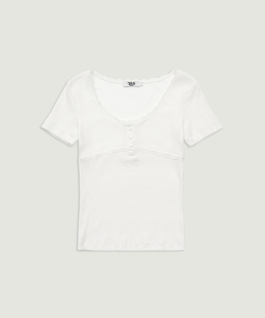 GROVE Rina H/S T-Shirt (White)