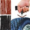 10pcs Car Tire Plug Puncture Repair Strings Seals Rubber Strips for Auto Motorcycle Auto Wheel Tyre High Stickiness Repair Tools