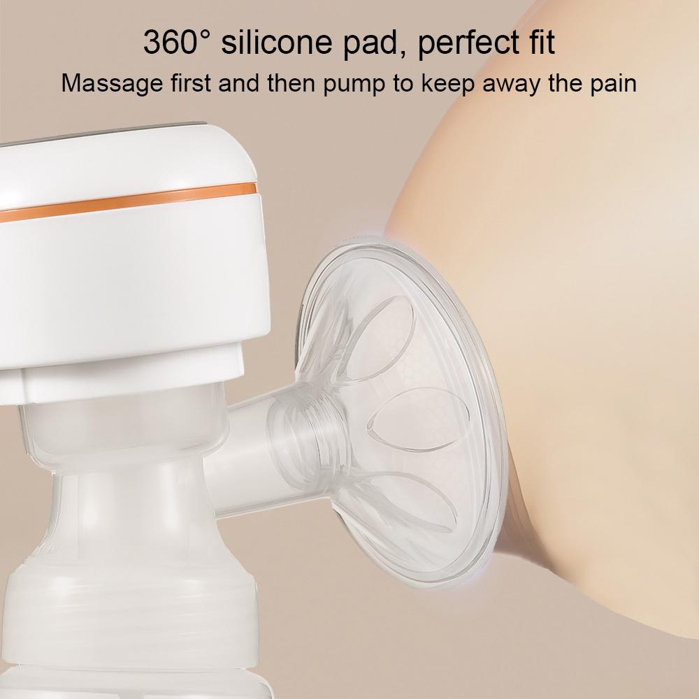 Встроенный электрический молокоотсос Hands Free для грудного вскармливания 4 режима 12 уровней всасывания