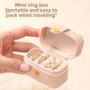 Кольцо Коробка Маленькая Мини Коробка Упаковка Коробка для Хранения Ювелирных Изделий Маленькая Дорожная Портативная Коробка для Серег Шкатулка для Ювелирных Изделий