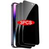 3PCS Privacy Screen Protector For iPhone 14 13 12 11 PRO MAX MINI Anti-Spy Clear Glass For iPhone 14 Pro Max 7 8 Plus X XS Max XR Tempered Glass