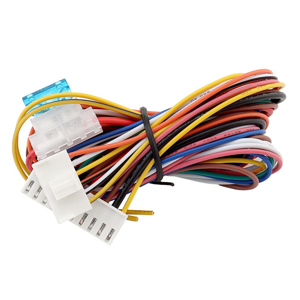 Универсальная автомобильная сигнализация 12 В с системой бесключевого доступа для автомобиля с пультом дистанционного управления, система безопасности автомобильной сигнализации, сирена, датчик