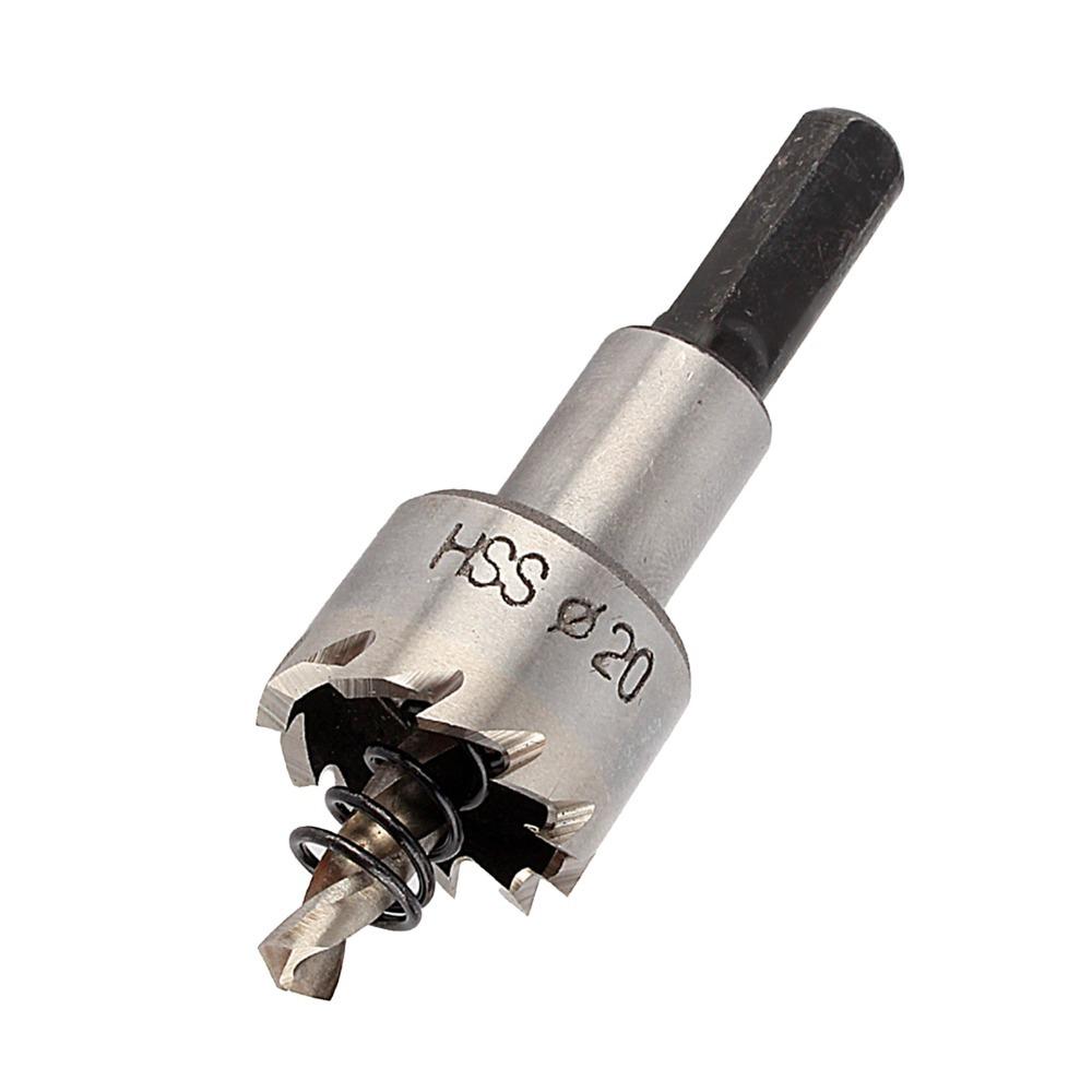 HSS 4341 Hole Saw Cutter Triangular Shank Heavy Duty Hole Saw Metal Drill Bit For Wood Drilling