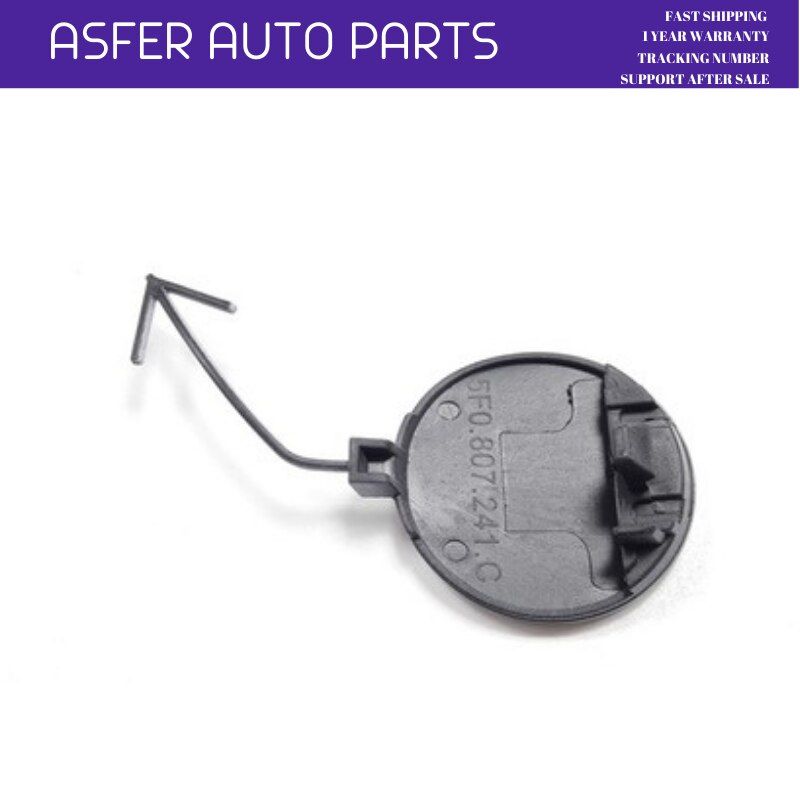 Крышка фаркопа переднего бампера для Seat Leon Mk3 2017-2020 Oem 5F0807241C