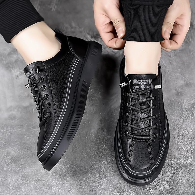 FashionHigh Quality Men's Comfortable Casual Shoes, Small White Shoes, Fashion New Outdoor Hollow Out Breathable Trend Board Shoes
