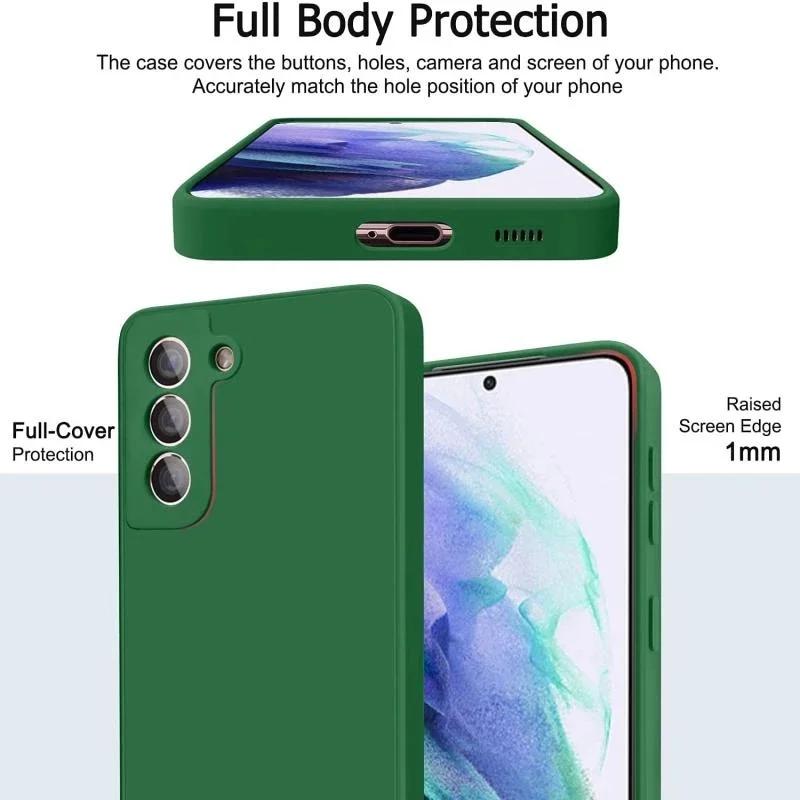 Глянцевый мягкий жидкий силиконовый чехол для телефона Samsung Galaxy A04S A04E A14 A24 A34 A54 A23 A33 A53 A73 M13 M23 M33 M53 5G 4G Защитная крышка для объектива камеры
