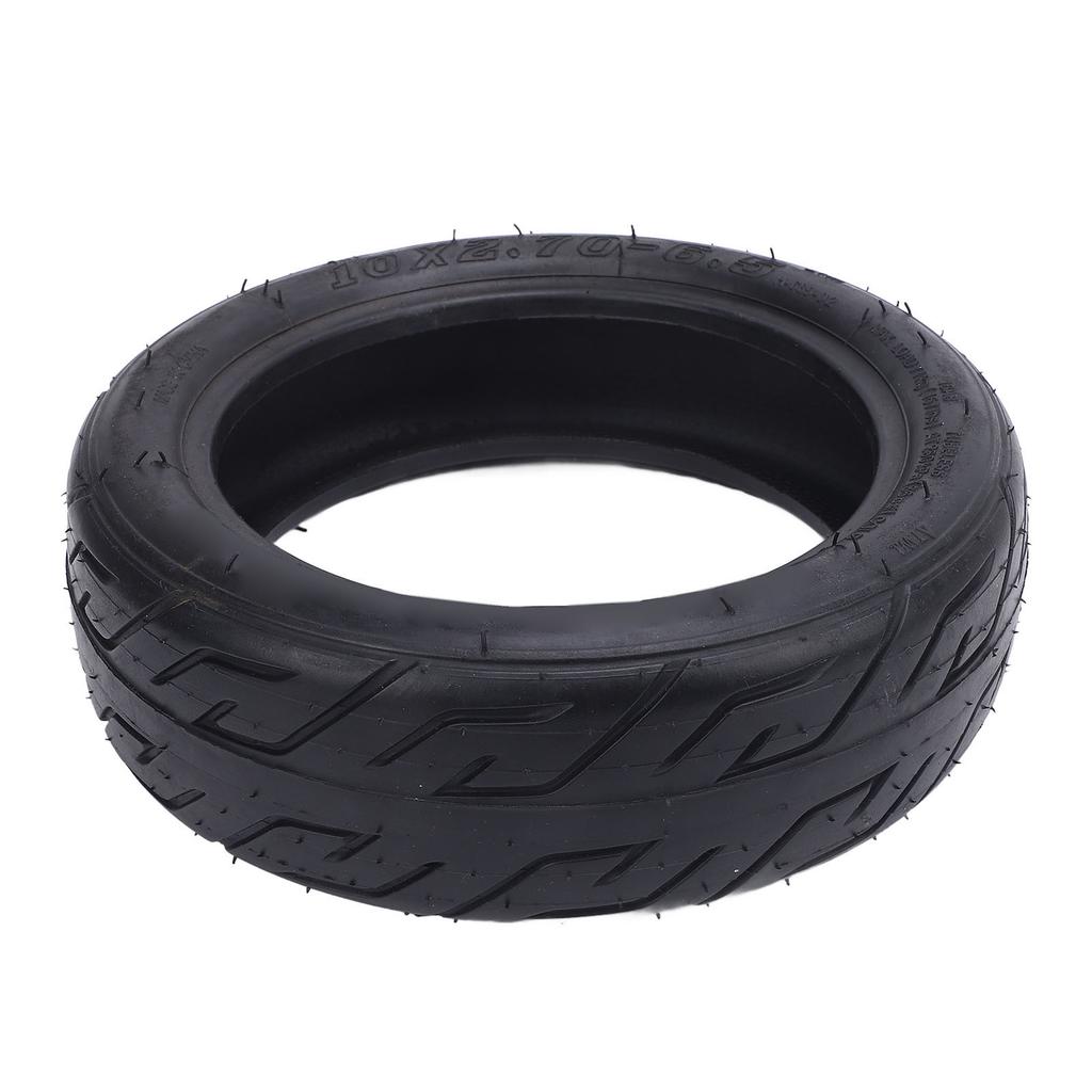 Electric Scooter Tyre 10 Inch Universal Rubber Non Slip Scooter Vacuum Tire Replacement for