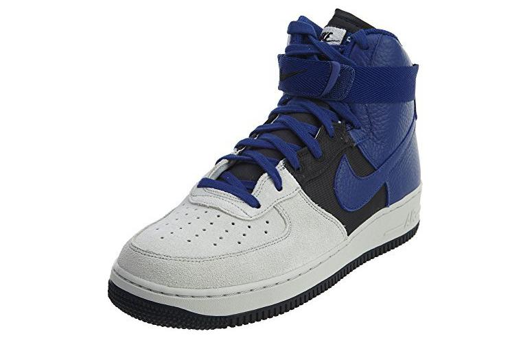Nike Air Force 1 High '07 LV8 Pure Platinum Deep Royal Blue 806403-009