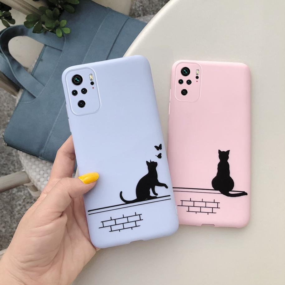 Для Xiaomi Redmi Note 10 Чехол Силиконовый Мягкий ТПУ Кактус Мультяшный Милый Чехол для Redmi Note10 10 Pro Max Чехлы для Телефона Note 10s Coque