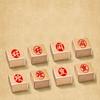 Self-Inking Vintage Scriptures Stamp DIY Chinese Calligraphy Stamp  Album