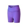 Solid Color Slim Fit Sports Shorts Women Shorts Purple Blue SC1230226A-BL23