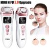 Лифтинг и подтяжка лица Омолаживающий RF EMS аппарат Мини HIFU Радиочастотный многофункциональный бьюти-инструмент