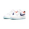 Nike Детские кроссовки Court Borough Low 2 PS White Dark Purple Dust Copa Bright-Mango BQ5451-112