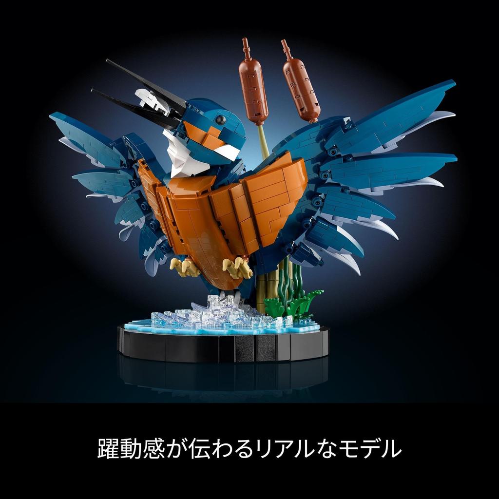 LEGO Icon Kingfisher Игрушка Подарок на День Рождения Блок Рождество Мужчины Женщины Интерьер Стильное Животное Существо 10331