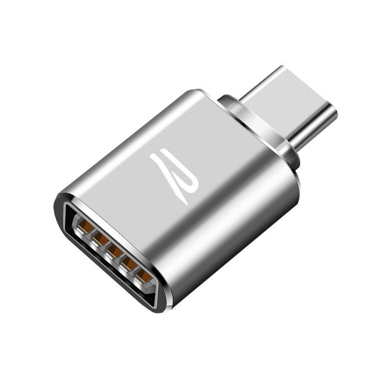 Car Type-C To USB 3.0 Interface Converter Charging Adapter For VW GTI Atlas Jetta Touareg Variant Golf Polo Taos Nivus Passat Ti BDH1