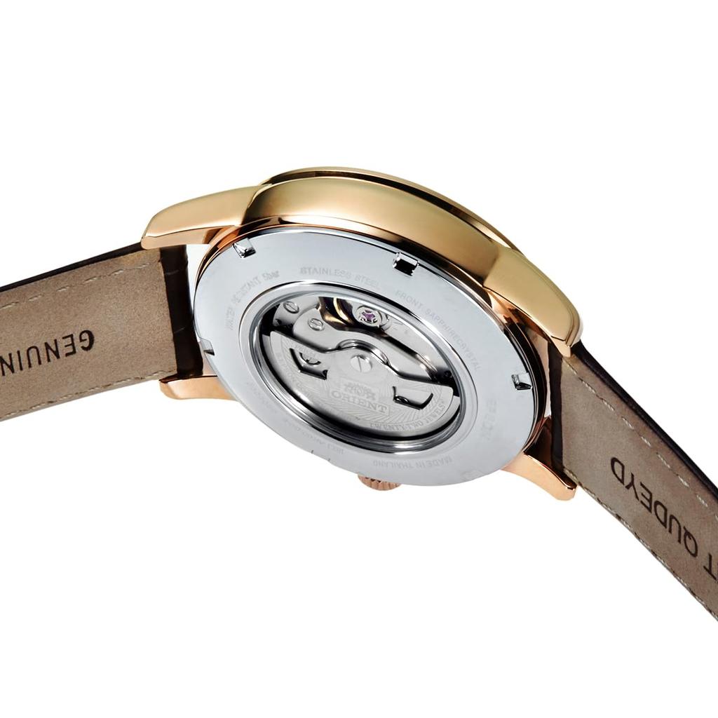 Orient Sun and Moon Automatic Watch Mechanical Automatic Domestic Manufacturer Warranty Classic White [ORIENT] SUN&MOON RN-AK0001S Men's