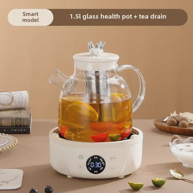 Многофункциональный стеклянный чайник: Компактный дизайн для дома или офиса