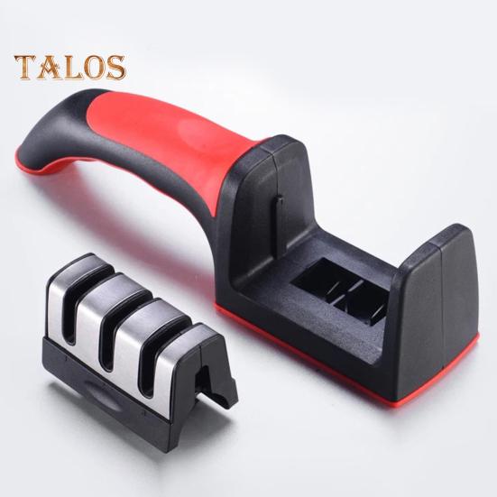 Кухонная точилка, 3-ступенчатые слоты, долото, многоразовая, практичная, для заточки фруктов, инструмент для дома