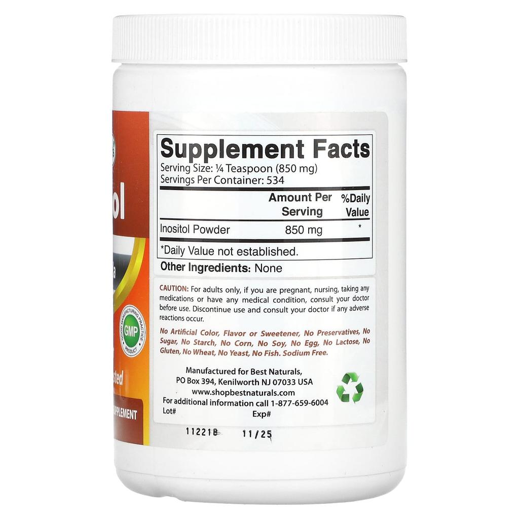 Инозитол, 454 г (1 фунт)