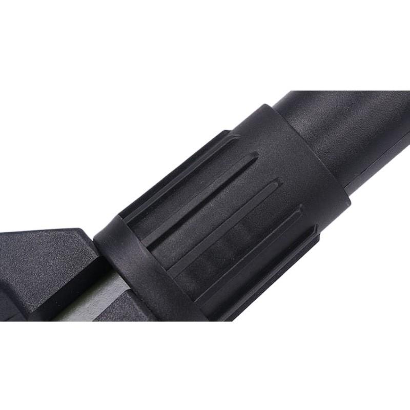 Multi-Function Outdoor Camping Shovel Tactical Entrenching Tool Manganese Steel 58cm Black