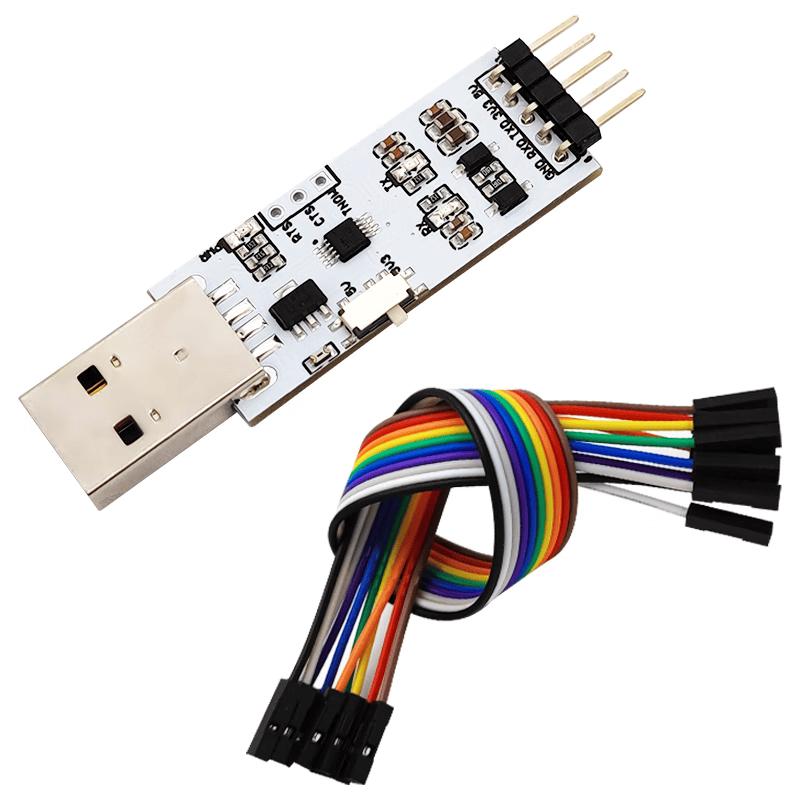 Модуль USB-TTL преобразователя последовательного порта CH340