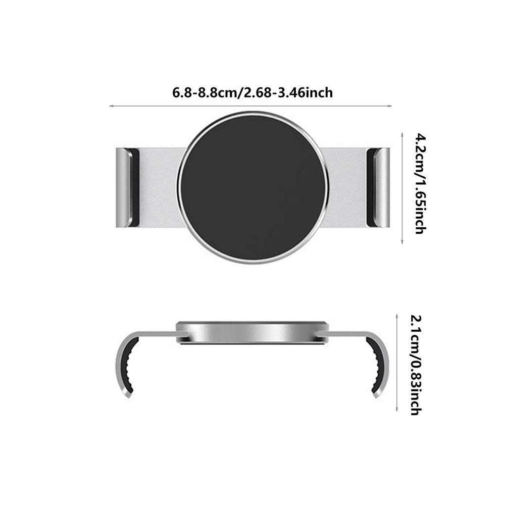 Зажим для телефона, магнитное крепление для автомобиля, металлический зажим для телефона, прочное магнитное крепление, магнитный держатель для сотового телефона, магнитная пластина