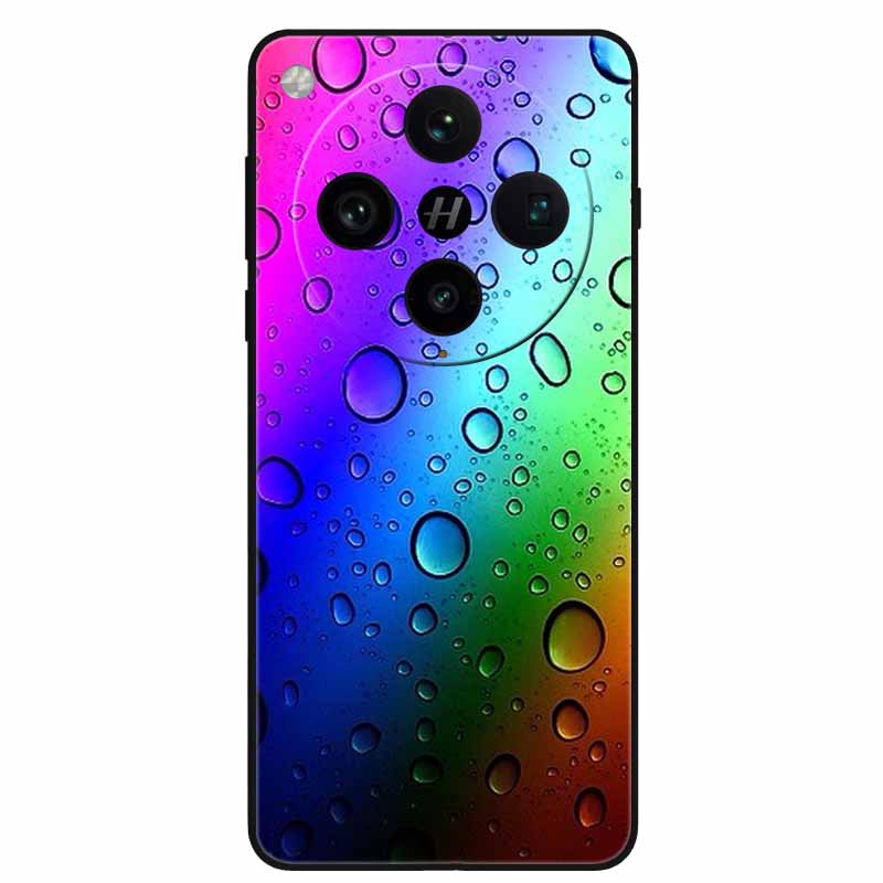 For OPPO Find X8 Case Black Silicone Soft TPU Printing Cover for Oppo Find X8 Pro Phone Cases Space Wolf Capa FindX8 X 8 / X8Pro