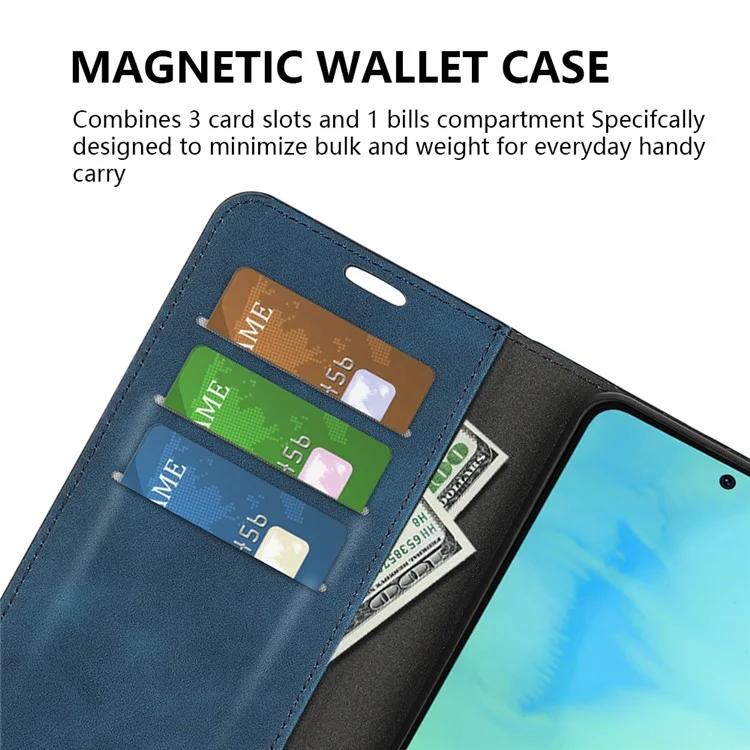 Чехол-кошелек-бумажник с подставкой из искусственной кожи для Honor X8a 4G, магнитный чехол для телефона с ощущением прикосновения к коже