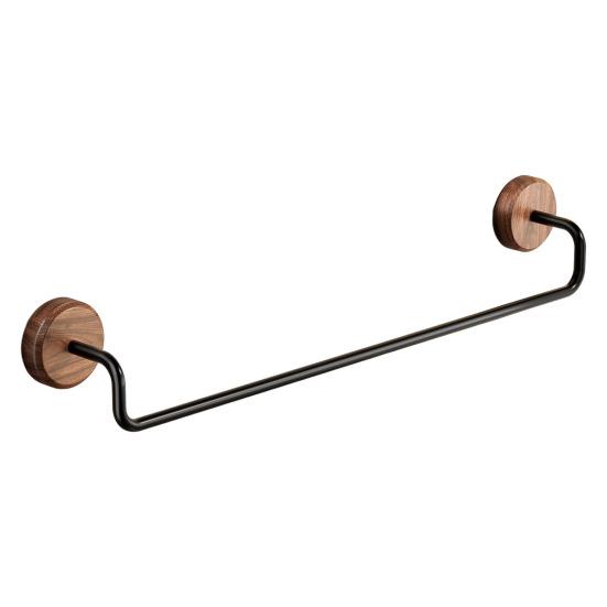 1/2 шт. Вешалка для полотенец в современном стиле, антикоррозийная, простая установка, настенный одинарный держатель для хранения полотенец