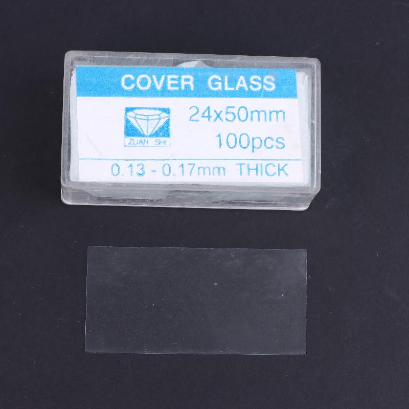 100 шт. Аксессуары для микроскопа сделай сам Прозрачные предметные стекла Покровные стекла Покровные стекла 18X18 20X20 22X22 24X24 24X32 24X50 мм