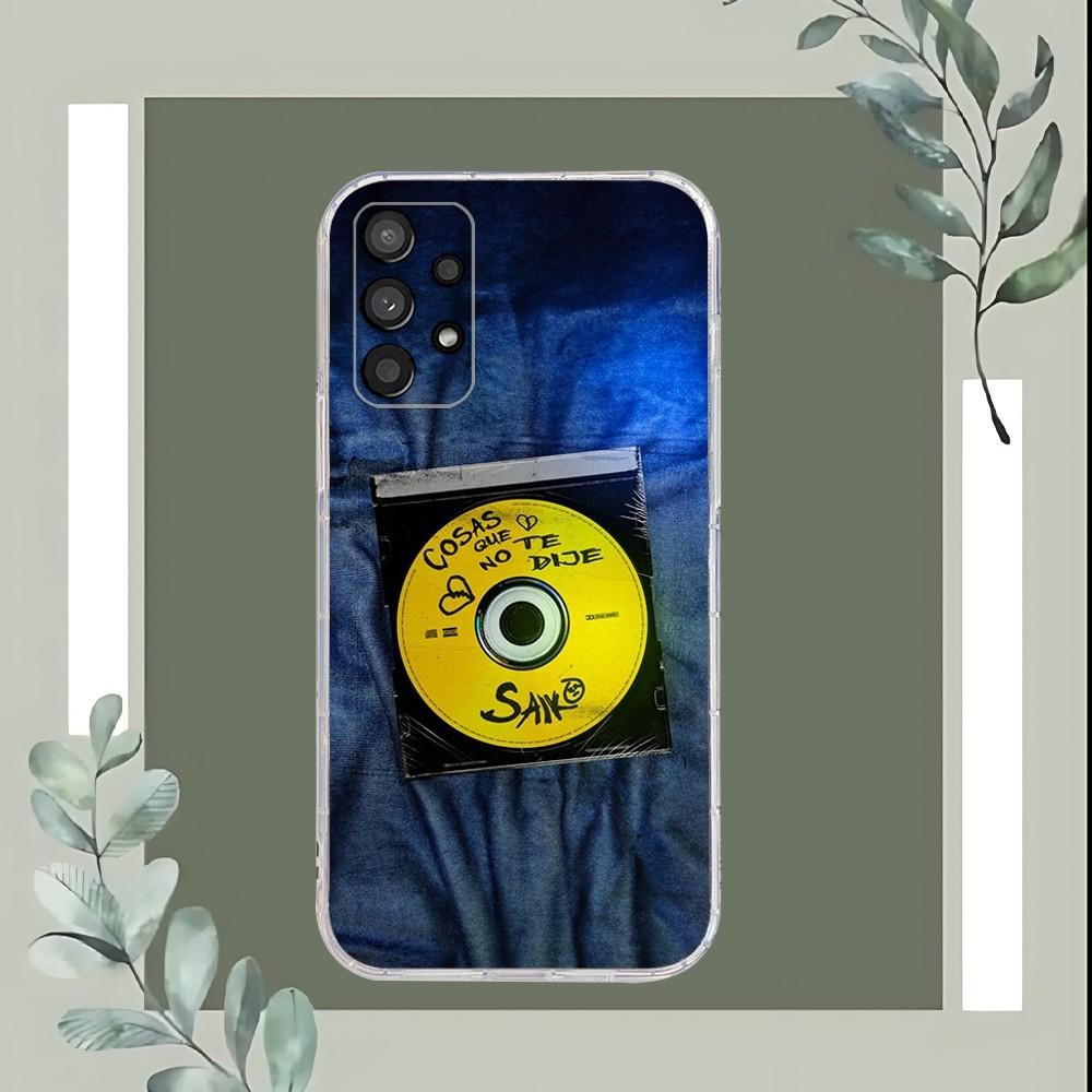 Cartoon Singer Saiko Sakura Phone Case For Samsung Galaxy A52 A12 A51 S21 Edge S22ULTRA S23 S20LITE Plus Ultra Transparent Cover