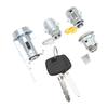 Ignition Door Lock Cylinder Set D2191608 Ignition Barrel Lock Kit with 2 Keys for Hilux LN80 LN85
