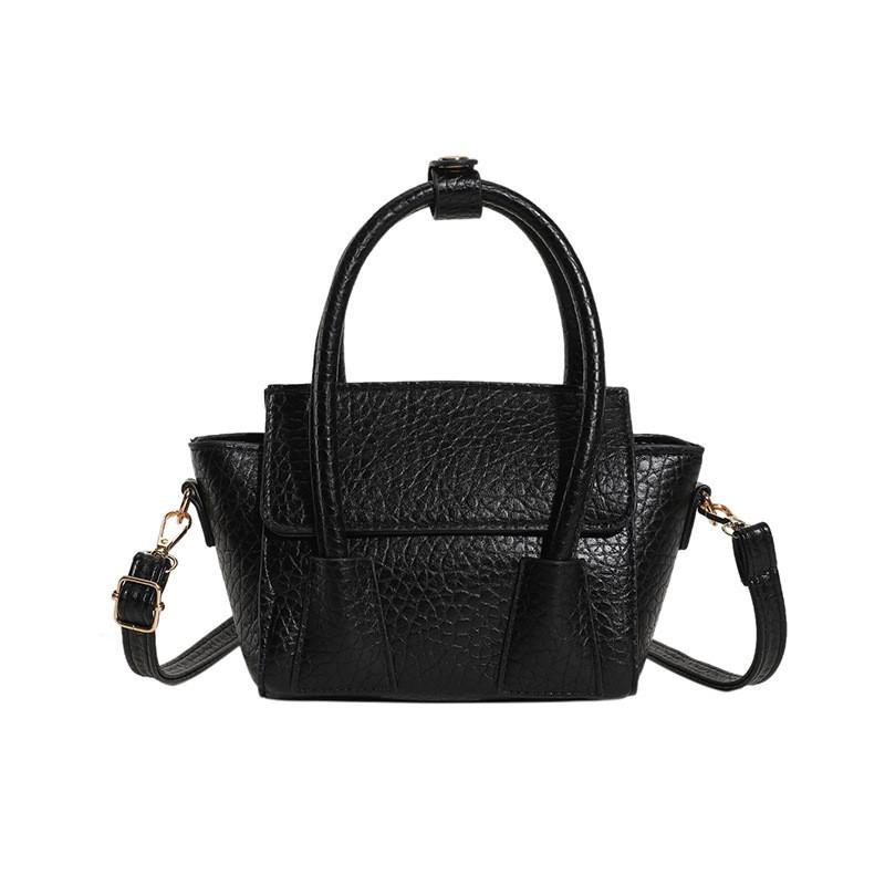 Versatile Women's Shoulder Bag Fashionable Trendy Handbag Commuter Work Texture Small Square Bag