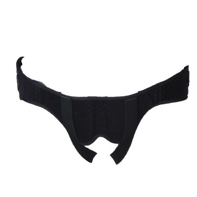 Мужской пояс для поддержки паховой грыжи, регулируемый бандаж для грыжи тонкого кишечника, полиуретановая пенная накладка, черный цвет, размер M