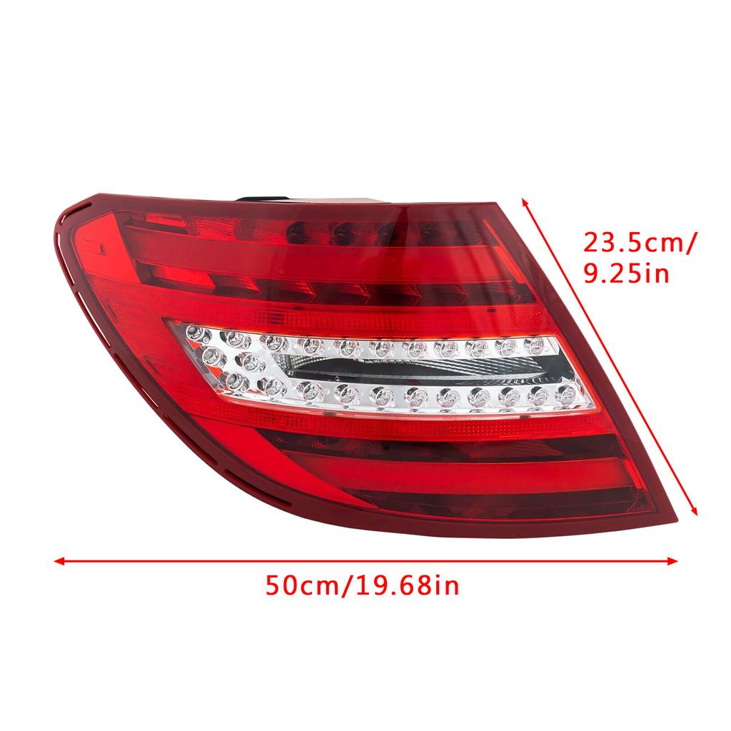 Левый задний фонарь для Mercedes Benz W204 C250 C300 C350 C63 2011-2014