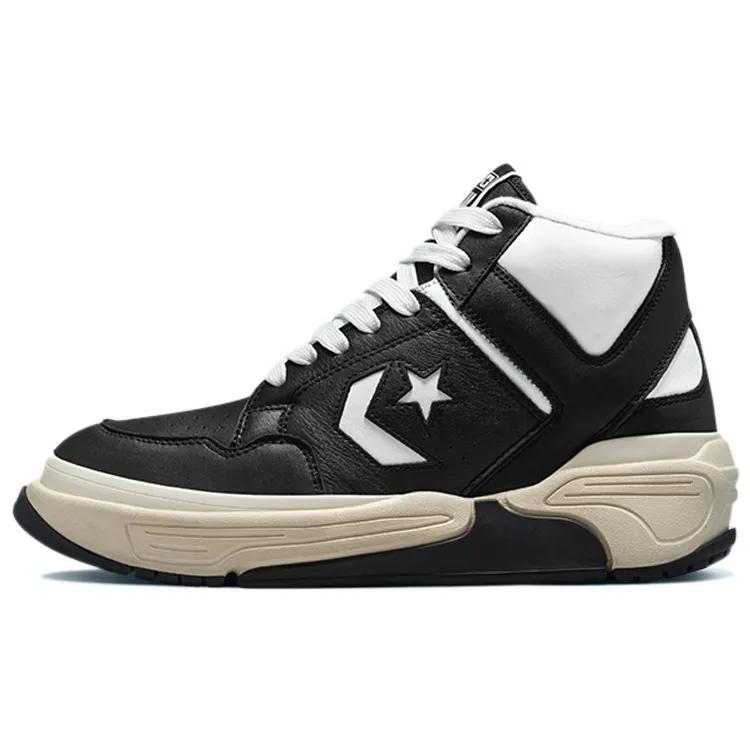 Converse Weapon CX Mid 'Black White' (Unisex) Black / Vintage White / Egret Vintage Basketball Shoes 171556C
