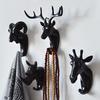Vogue Decorative Hook Sticking Hook Keys Hanger American Animal Hooks Strong 1PC Wall Holder Popular Creative Seamless Hanging Hook High Quality