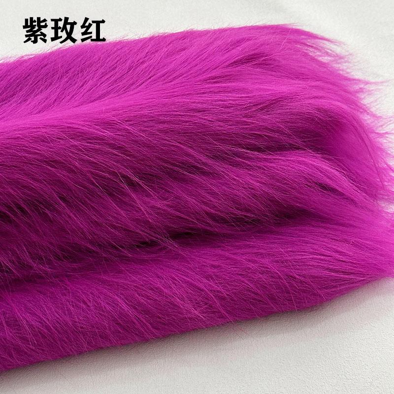 100x180 см длинный искусственный мех ткань ковер одежда кукла плюшевая мягкая игрушка для рукоделия DIY швейные принадлежности ручной работы